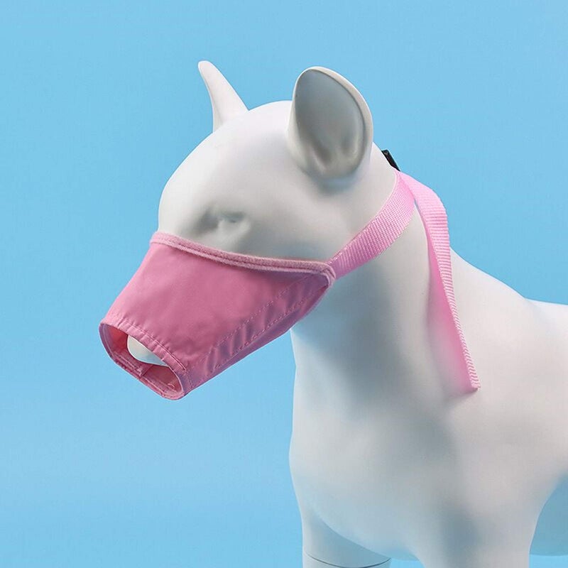 JYHY Dog Muzzles Suit - 7PCS Dog Muzzles Adjustable Quick Fit pet Muzzle Prevent from Biting Barking and Chewing for Small Medium Large Dogs,Pink - Image 5